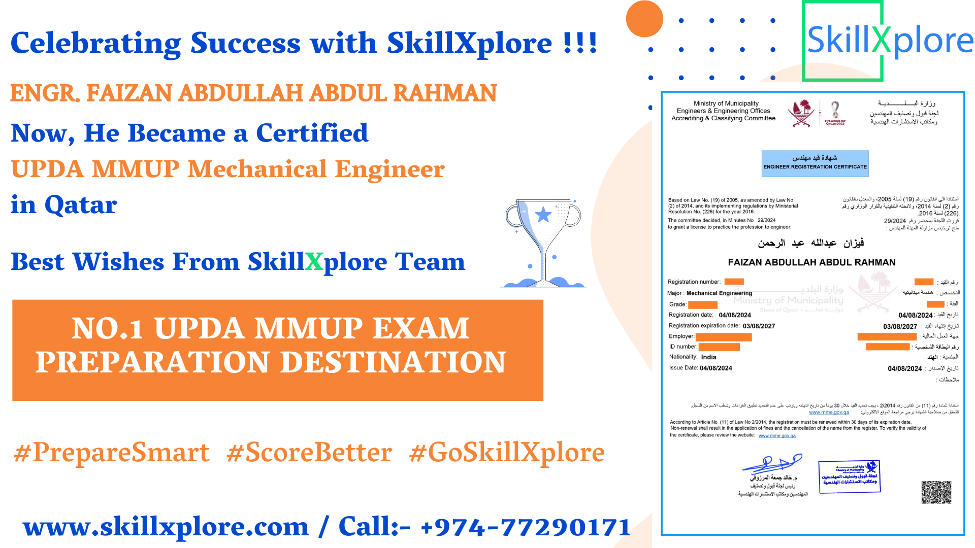 UPDA Qatar Mechanical Exam Syllabus