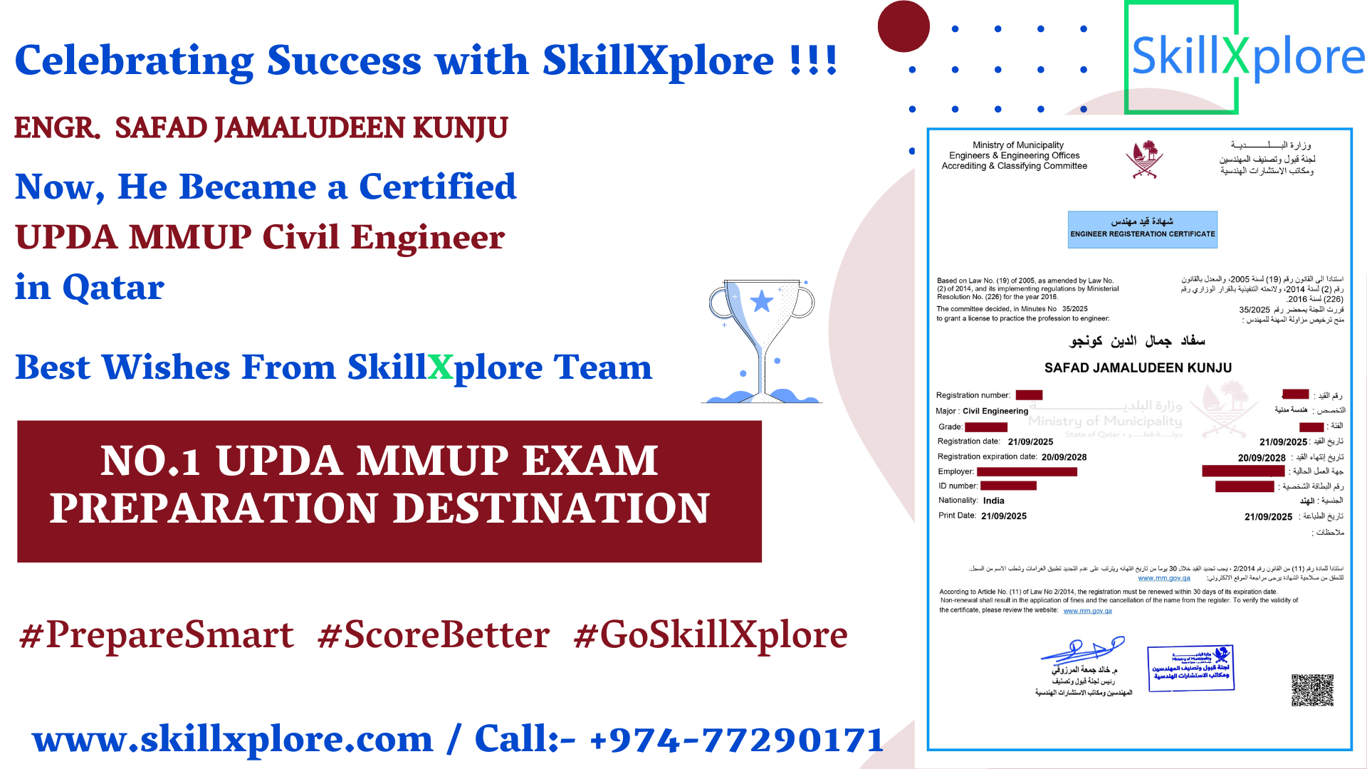 Online Courses For UPDA MMUP Exam in Qatar